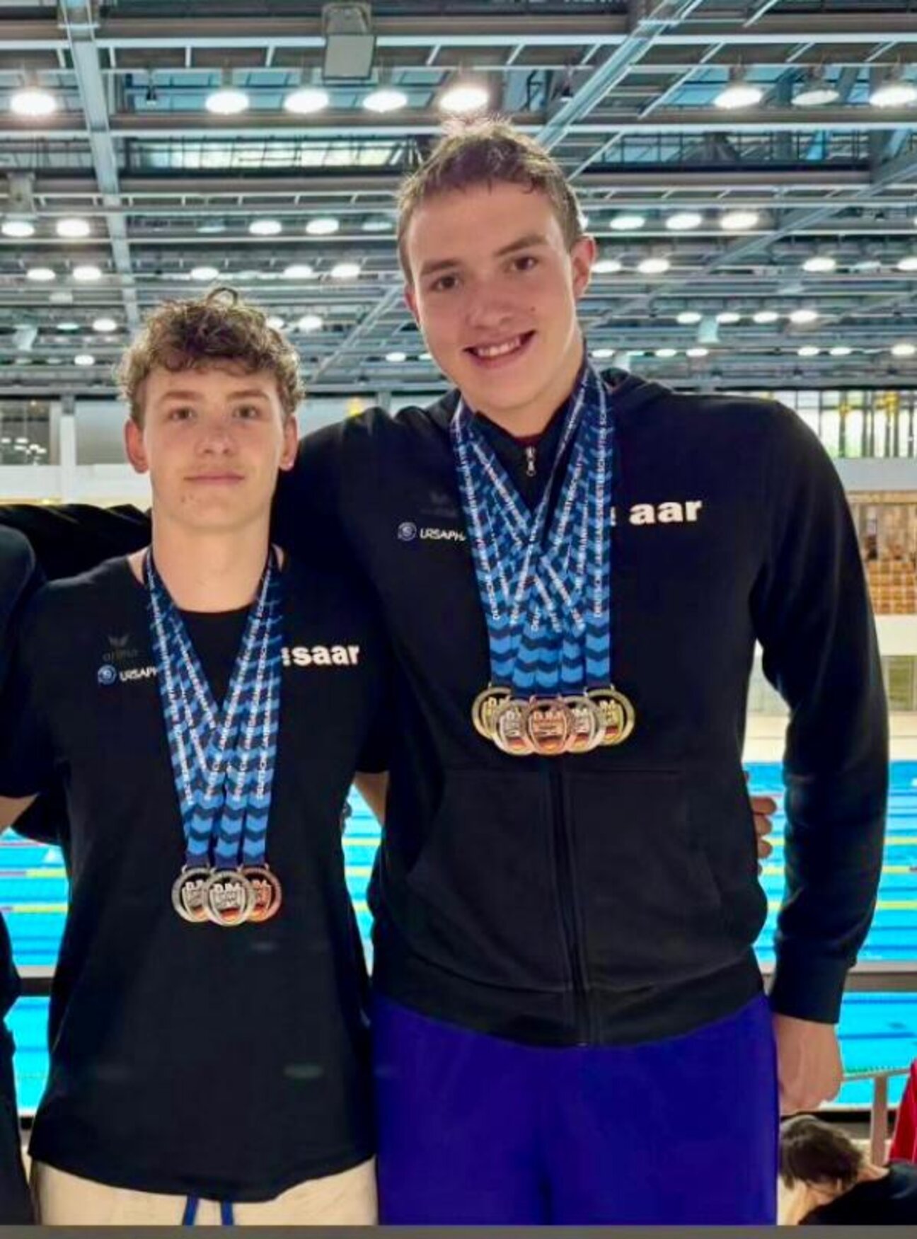 Lukas Fritzke und Leo Baumann gewinnen zusammen 8 Medaillen BauFri24